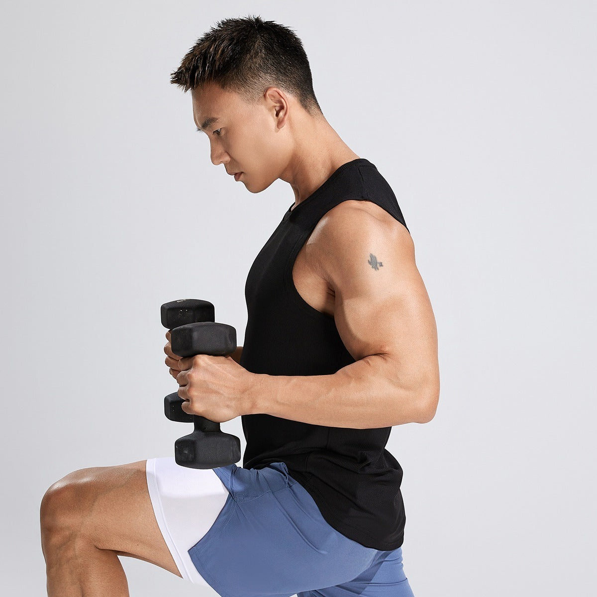 Summer New Fitness Vest Men's Top